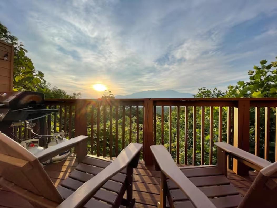 Heavenly View - Bear Themed Cabin, Hottub, Dog-Friendly, Near Gatlinburg Exterior foto